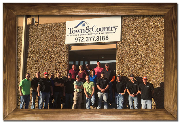 Roofing Contractors Frisco Texas - Town & Country Roofing Construction