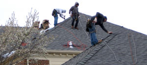 roofers on the roof